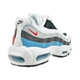 thumbnail image 3 of Nike Air Max 95 Recraft (GS) Big Kids' Shoes White-Chlorine Blue-Black cj3906-102, 3 of 6