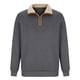 thumbnail image 4 of Sudadera sin capucha para hombre, informal, a la moda, con cuello alto, estampado, cremallera, jersey de manga larga, blusa de poliéster para hombre, 4 of 6