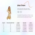 thumbnail image 7 of Aislor Girls 2 Pcs 70s Disco Outfits Metallic Gloss Sleeveless Tassels Top with Split Bell-bottom Pants Dance Outift Gold 8, 7 of 7