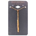 thumbnail image 4 of Flute Necklace, Gold, Harmony Jewelry, 4 of 4