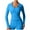 Blue, variant on ​Women's Stand Collar Active Jacket - Windproof Stretch Full Zip Fitness Running Yoga Casual Outerwear​