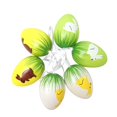 thumbnail image 2 of 6 adornos colgantes de huevos de Pascua, decoración de árbol de Pascua con cuerda, decoración de Pascua para oficina, recuerdo de fiesta, celebración estilo C, 2 of 8