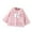 Pink, variant on FRSASU Kids Coat ,Autumn Winter Girls Bow Decoration Plush Warm Cotton Coat