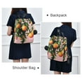 thumbnail image 4 of FORMRS Women's Travel Backpack Purse Anti-Theft Hidden Pockets Casual Shoulder Bag, Vibrant Oranges, 4 of 7
