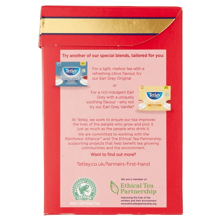 Tetley Extra Strong 75 Teabags 237G, Imported from Britain