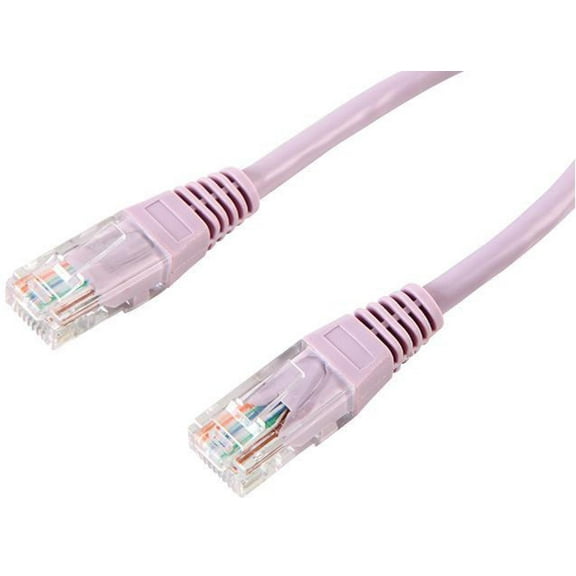 PRO SIGNAL - RJ45 Male to Male Cat5e UTP Ethernet Patch Lead, 15m Violet
