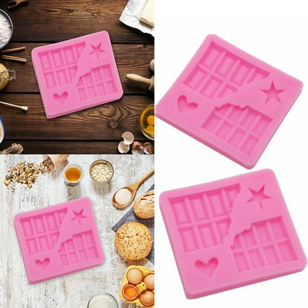 

Washable Silicone Cake Cake Candy Chocolate Decorating Tray DIY Craft Project