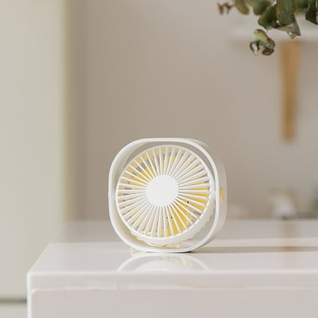 

USB Desk Fans Desktop Fan for Home Office Car Outdoor Travel Cooling Fan Laptop 3 Speed Adjustable Table Fan Mini Personal Fan Small 360°Rotation Tiny