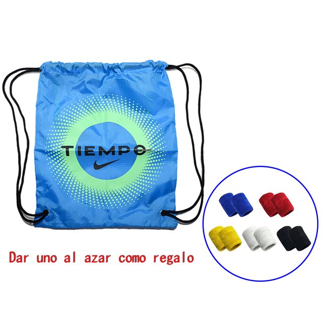 (Regalo) Mochila De Fútbol Fácil Cordón Bolsa De Bolsillo Botas Messi Ronaldo Recuerdo huangjie unisex