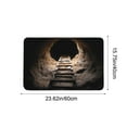 thumbnail image 3 of 3D Textured Door Mat with High Absorption Capacity, Slip-Resistant Bathroom Floor Mat for Indoor Use, Stylish Home Decor Accent for Entryway and Living Space, 3 of 6