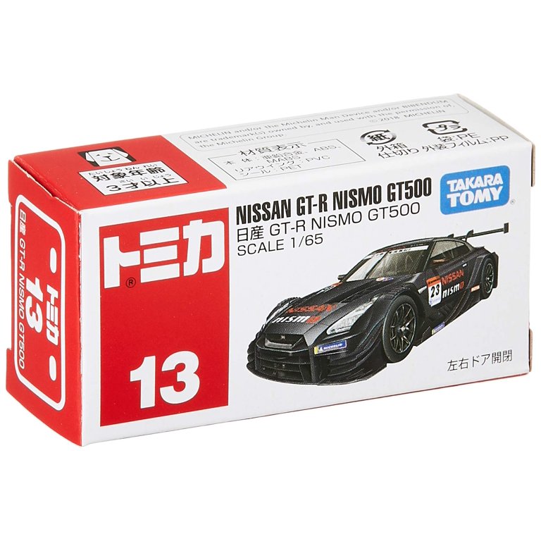 Takara Tomy Tomica 13 Nissan GT-R Nismo GT500 1/64 Scale