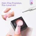 thumbnail image 3 of SAVILAND Pink & Purple Spider Gel for Nails: 2 PCS Glitter Spider Gel for Nail Art No-Wipe Unbreakable Paint Line Drawing Gels Sparkling Effect Manicure DIY Nail Designs Home, 3 of 6