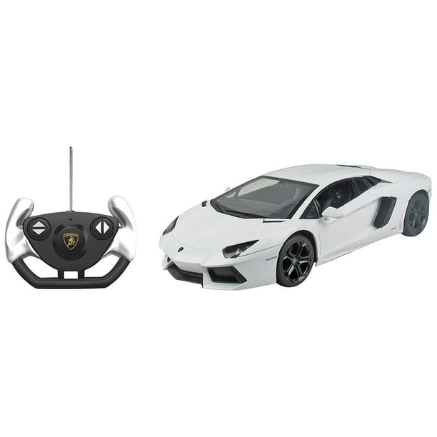 Radio Control Model Car Licensed Rc Lamborghini Aventador Lp700 4 R C Car 1 14 Scale White Walmart Com Walmart Com