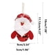 thumbnail image 3 of Adornos navideños Pap Noel, muñeco de nieve, rbol de Navidad con colgante de muñeca de mano, regalo colgante, 3 of 8