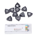 thumbnail image 3 of 10 Pcs Inserts de Tour en Carbure Insert CNC pour Support d'Outils de Tournage Indexable Remplacement WCMX050308FX, 3 of 10