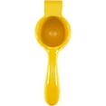 thumbnail image 5 of Aluminum Citrus and Lemon Squeezer Manual Fruit Juicer 9.75", Yellow, GoodCook, 5 of 6