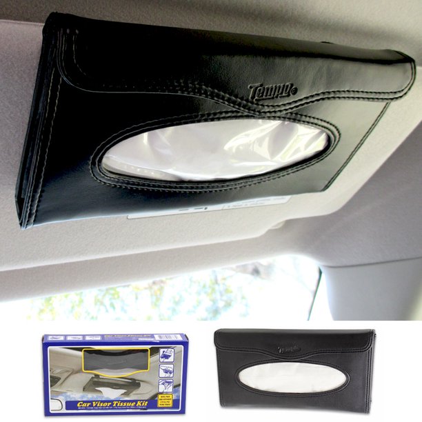 1 Car Visor Tissue Holder Caddy Kits Refill Kleenex Cases Handy Truck