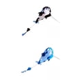 thumbnail image 1 of 2 paquetes de de ballena asesina 3D de dibujos animados suaves para viajes de ejercicio de playa al Baoblaze Cometa de ballena asesina, 1 of 8