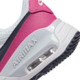 thumbnail image 3 of NIKE Air Max SYSTM Boys DQ0284-110 (White/Obsidian-Fierce Pink-PU), Size 5, 3 of 4