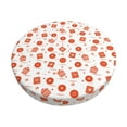 thumbnail image 6 of Uemuo Pastry Pattern Round Bar Stool Seat Covers Washable Stool Cushion Slipcover Elastic Bar Chair Covers-12 inch, 6 of 7