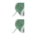 thumbnail image 1 of Bewildely Cadena de acero inoxidable con cuentas de esmalte de colores para joyería DIY y cadena de fabricación de moda acero + verde Acero+Verde 2Conjunto, 1 of 6