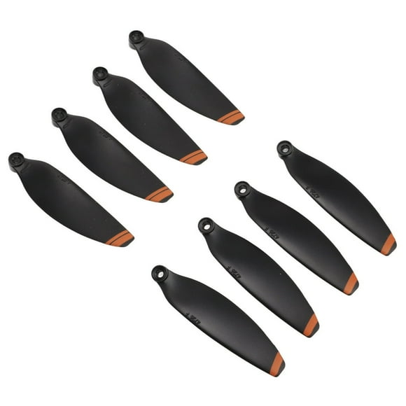 EIGTHTAIL Pales Aile Hélice de Remplacement Faible Bruit PC Bord Orange Noir pour Drone pour Passionné de Drone