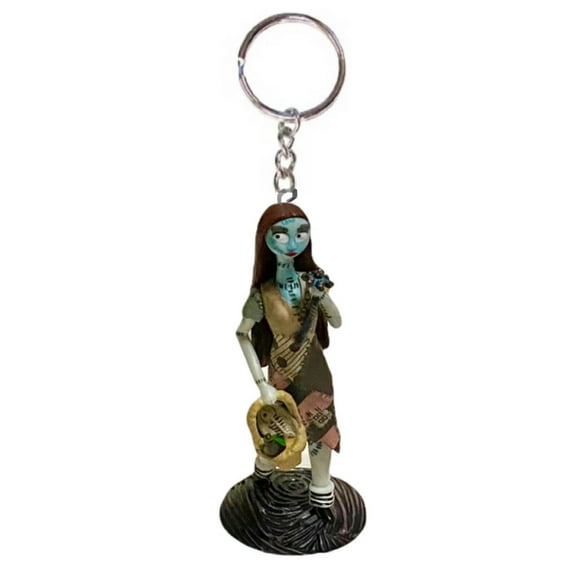 Nightmare Before Christmas Sally Key Ring Keychain Ornament Pvc Figure Charm 4”