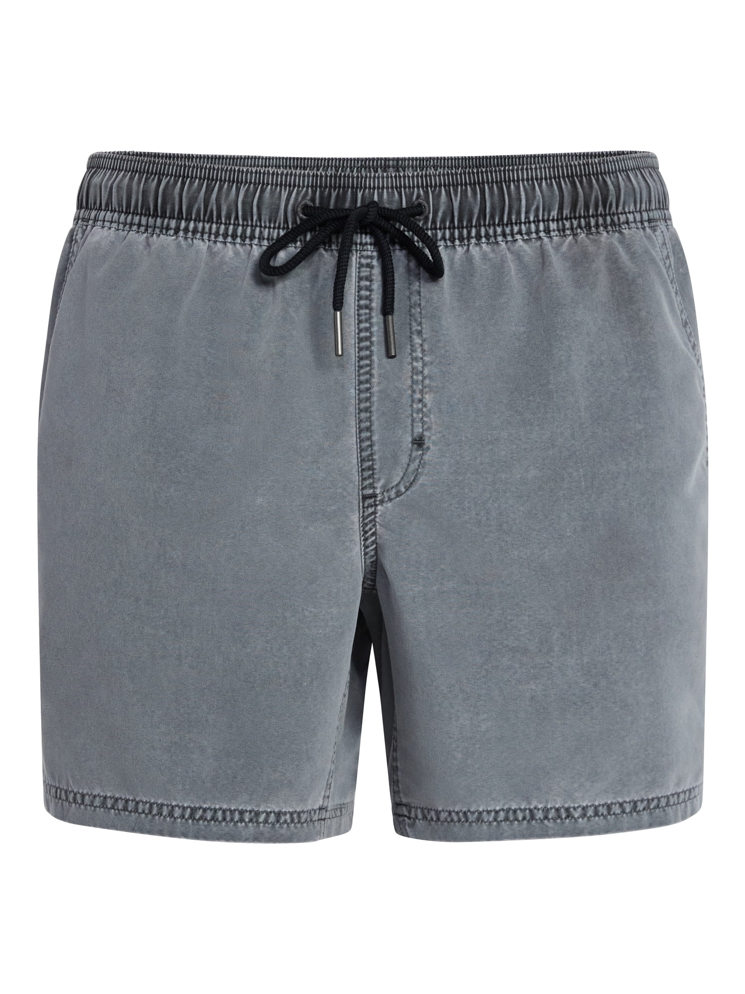 No Boundaries Washed Swim Trunks, 6" Inseam, Men's S-3XL