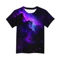 thumbnail image 5 of SROBPTY Teen Boys Summer Short Sleeve Tops Print Casual Breathable Crew Neck Tee Shirts for Everyday Wear 3-15 Years, 5 of 5