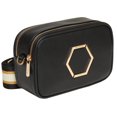 thumbnail image 4 of Alice Wheeler London Pimlico Honeycomb Cross Body Bag - Black, 4 of 5