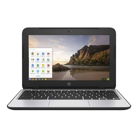 Refurbished HP Chromebook 11 G4 11.6 Inch Laptop (Intel N2840 Dual-Core, 2GB RAM, 16GB Flash SSD, Chrome OS),
