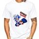 thumbnail image 3 of Camiseta clásica S-Sonic The Cool H-Hedgehog para hombre y mujer, ropa combinada para parejas, cuello de manga corta, moda de algodón, 3 of 5