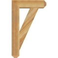 thumbnail image 3 of Ekena Millwork 4"W x 18"D x 30"H Traditional Craftsman Rough Sawn Bracket, Western Red Cedar, 3 of 4