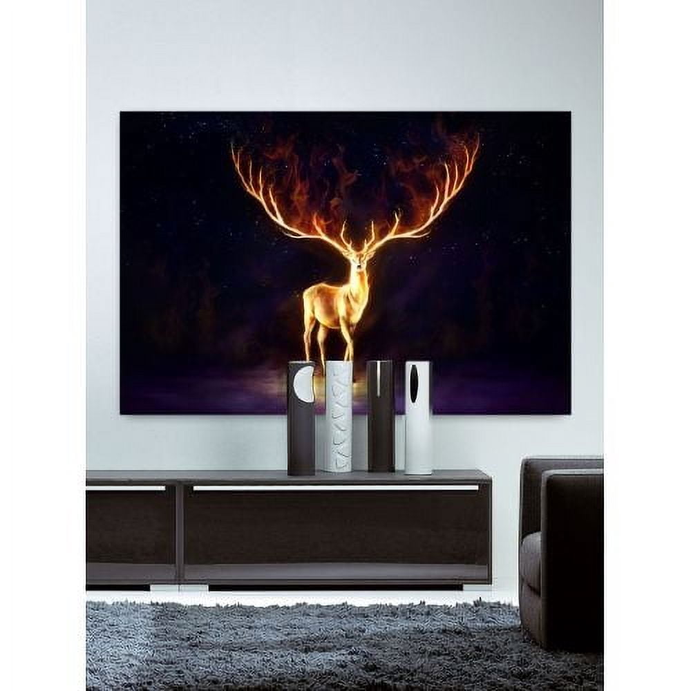 "Firewalker" Painting Print on Canvas