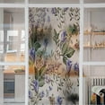 thumbnail image 2 of Decorative lass Sticker Privacy Window Films A Beautiful Bright Watercolor Pattern with Lavender and eustoma Flowers Illustration 17.7" x 39" Static Cling Window Film Privacy, 2 of 6