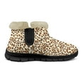 thumbnail image 6 of CHAQLIN Casual Winter Hiking Boots for Women Womens Leopard Print Outdoor Snow Ankle Boots Waterproof Lightweight Fur Lined Walking Hiking Shoes, 6 of 9