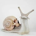 thumbnail image 2 of Famyfamy Arden Statue Snail Snail Skull Sculpture, Resin Snail Statue, for Yard, Lawn, Yard Art Decoration, 2 of 7