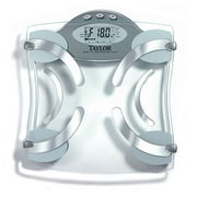 Taylor Digital Body Fat Scale w/ Glass Platform & LCD Display