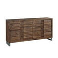 thumbnail image 5 of ACME Andria Rectangular 6-Drawer Dresser with Sled Leg in Reclaimed Oak Wood, 5 of 6