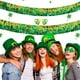 thumbnail image 4 of KAKOWELY 1 guirnalda de trébol de cuatro hojas para el Día de San Patricio, decoración para fiestas., 4 of 4