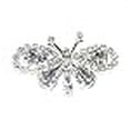 thumbnail image 3 of 10 x Crystal Butterfly Flat Back Diamante Embellishment Grade A Rhinestones, 3 of 4
