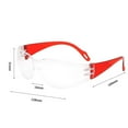 thumbnail image 2 of Durable Lens for Lab UV Protection Anti-fogy Protective Lens Safety Glasses Protective Eyewear Eye Protection Goggles 4, 2 of 8