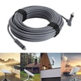thumbnail image 1 of Cable Satelital, Extensión De Cable Satelital De Cobre Puro De PVC Con 2 Tapones De Pared De Silicona De 8,5 Mm Para Reemplazo, 1 of 7