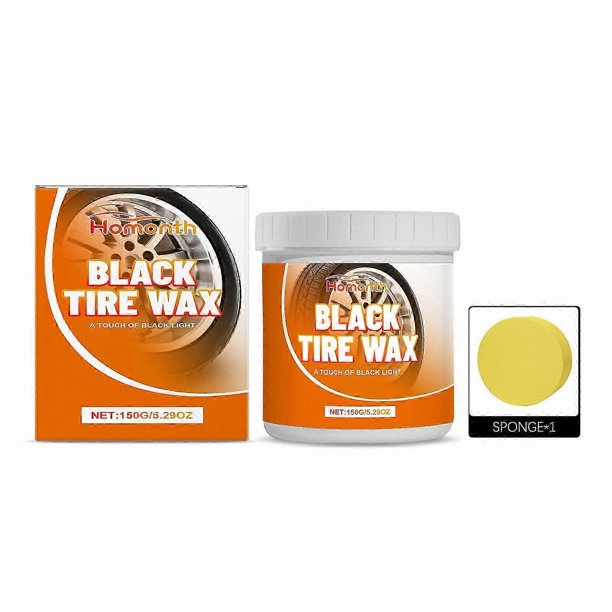 Car Tire Shine Wax Cleaner for Tire and Wheel Hub Maintenance with Rust Removal and Gloss Enhancement Solution