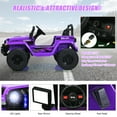 thumbnail image 4 of INFANS 12V Ride on Truck Car with Parents Remote Control, 3 Speeds, Bluetooth Music Radio, LED Lights, Soft Start, Electric Vehicles for Boys Girls Kids Toddler, 4 of 10