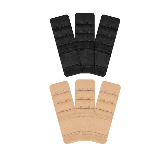 Wingslove Womens 6pcs-Pack Elastic Multi-Size Bra Extender Accessories Bra Band