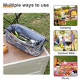thumbnail image 4 of Camping Tableware Bag Camp Kitchen Cooking Utensil Set for Space Saving Moving  Black, 4 of 12