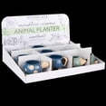 thumbnail image 1 of Maceta para suculentas Avera Products, cerámica, surtido de animales (paquete de 12), 1 of 1