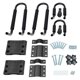 thumbnail image 3 of Porta kayak 1 par de portaequipajes para kayak, canoa, barco, tabla de surf, portaequipajes para tec Meterk Porta kayak, 3 of 7
