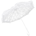 thumbnail image 1 of OUNONA Small Lace Parasol Photography Prop White 1Set, 1 of 8